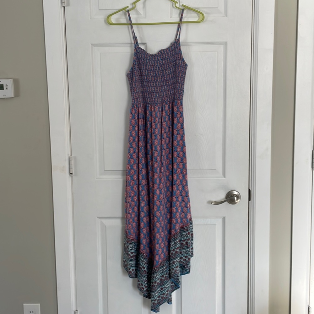Francesca’s ANGIE long patterned dress small